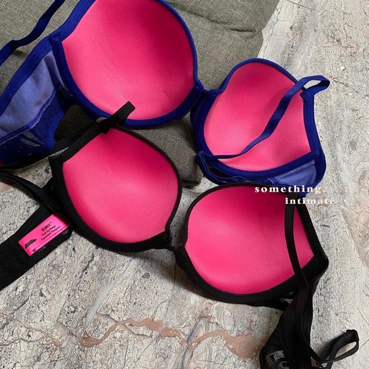 New Stock Lasenza Remix Block Mesh Cotton Bra Branded Jastip Bh La Senza Sisa Produksi Sale Beha Kut