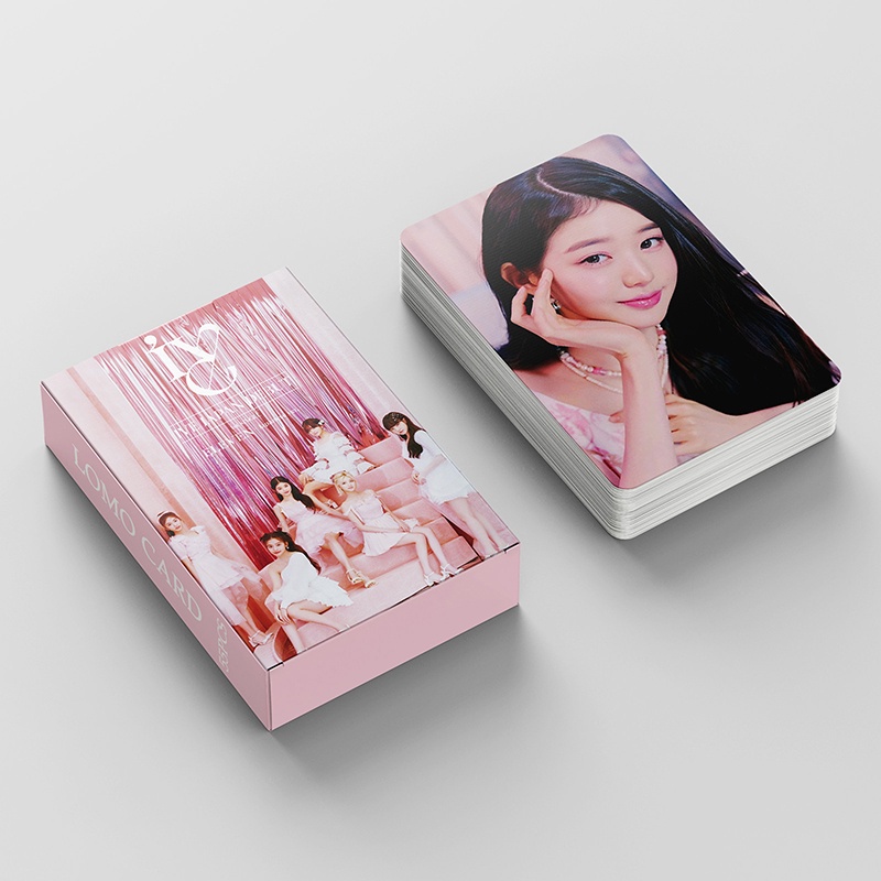 55 Pcs /box IVE Photocards ELEVEN LOMO Card Postcard Kartu Koleksi In Stock New Arrival LY