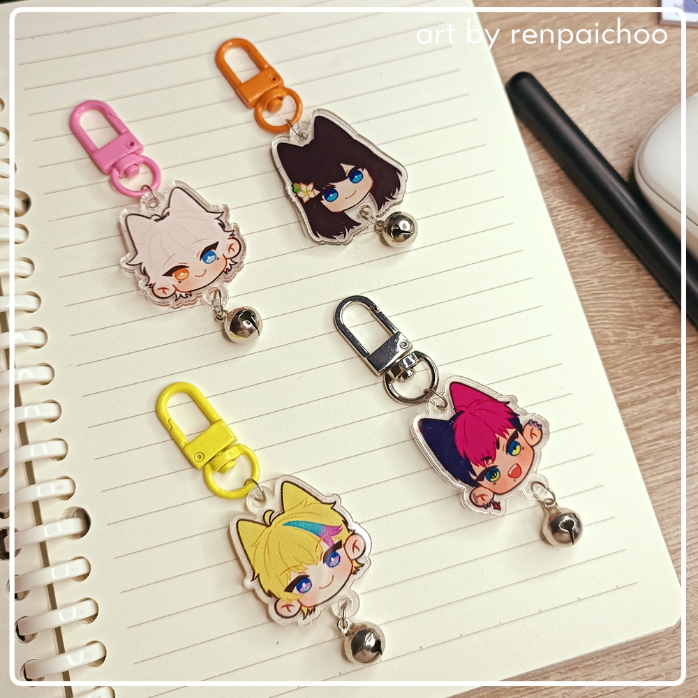 Nijisanji Ex-ID Keychain