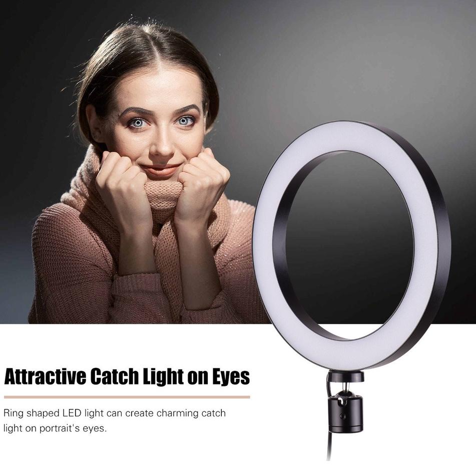 Harga Irit Selfie Ring Light 10&quot;inch 26cm Lampu Ring LED Soft Light Premium R26