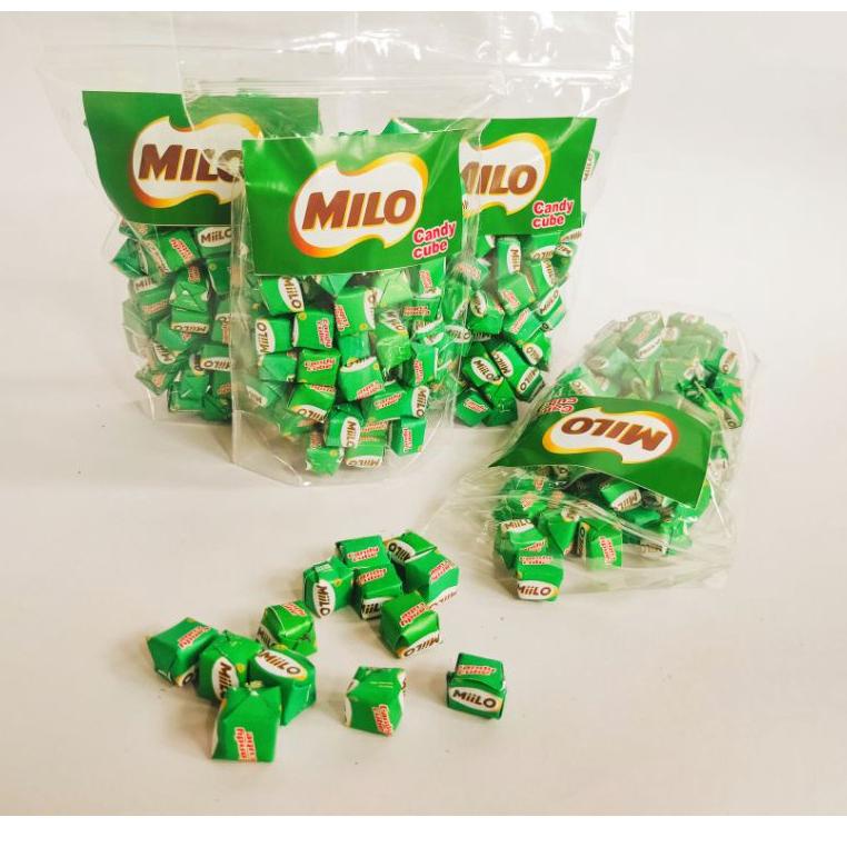 

(G-T8T)[㊛] (READY) Milo/Miilo Candy Cube Lokal Isi 100 pcs Murah amanah