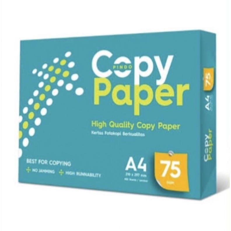 

Kertas hvs Copy paper A4 75gram/ kertas hvs A4 copy paper 75gram