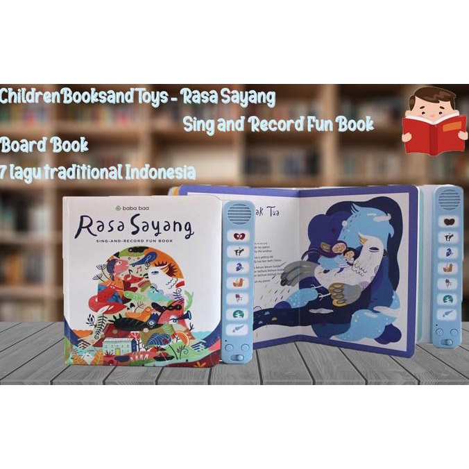 Rasa Sayang Sound Book - Board Book - Best Seller