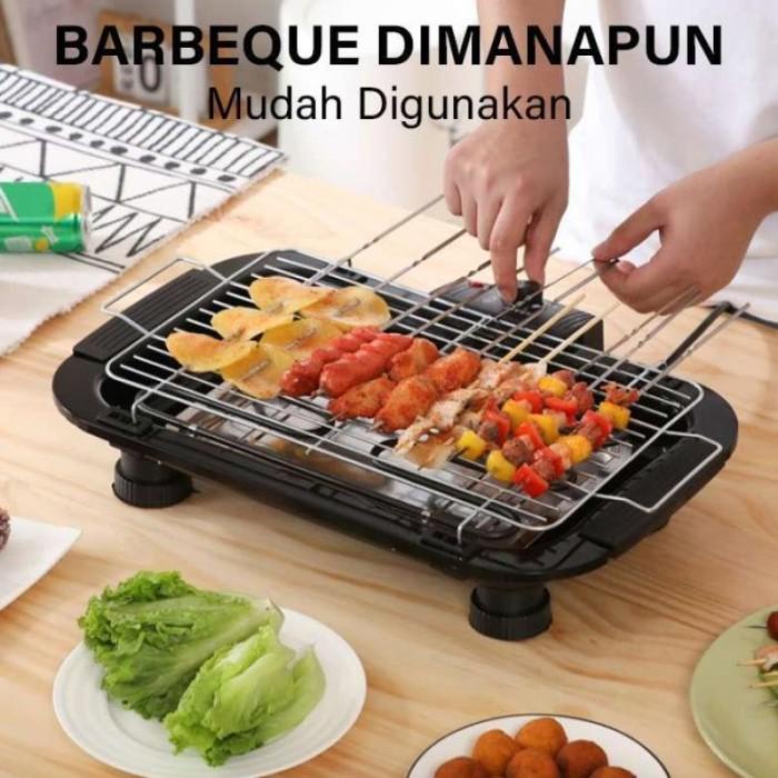 Alat Panggang Elektrik Portable electric Barbeque Grill Sate Bakaran