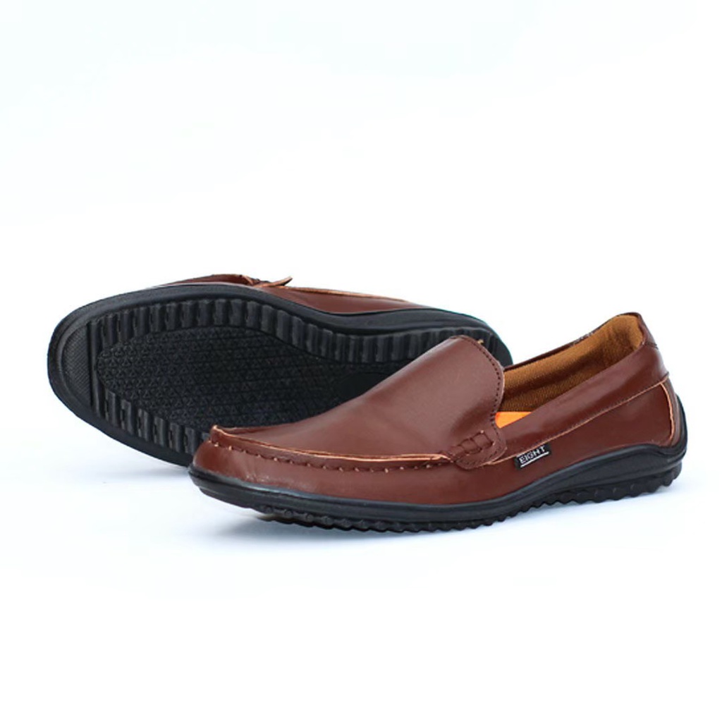 BURAY X SEPATU SLIP ON PRIA LOAFER DEWASA EIGHT KULIT ASLI CASUAL FORMAL PANTOFEL PRIA KERJA KANTOR GURU PNS PESTA RESMI NYAMAN || SLIP ON PRIA PANSUS BERKUALITAS