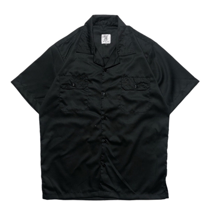 Black Bowling Shirt