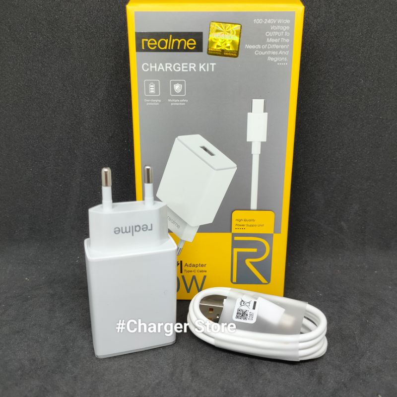 Charger Realme 10W ORIGINAL 2A Fast Charging Type C