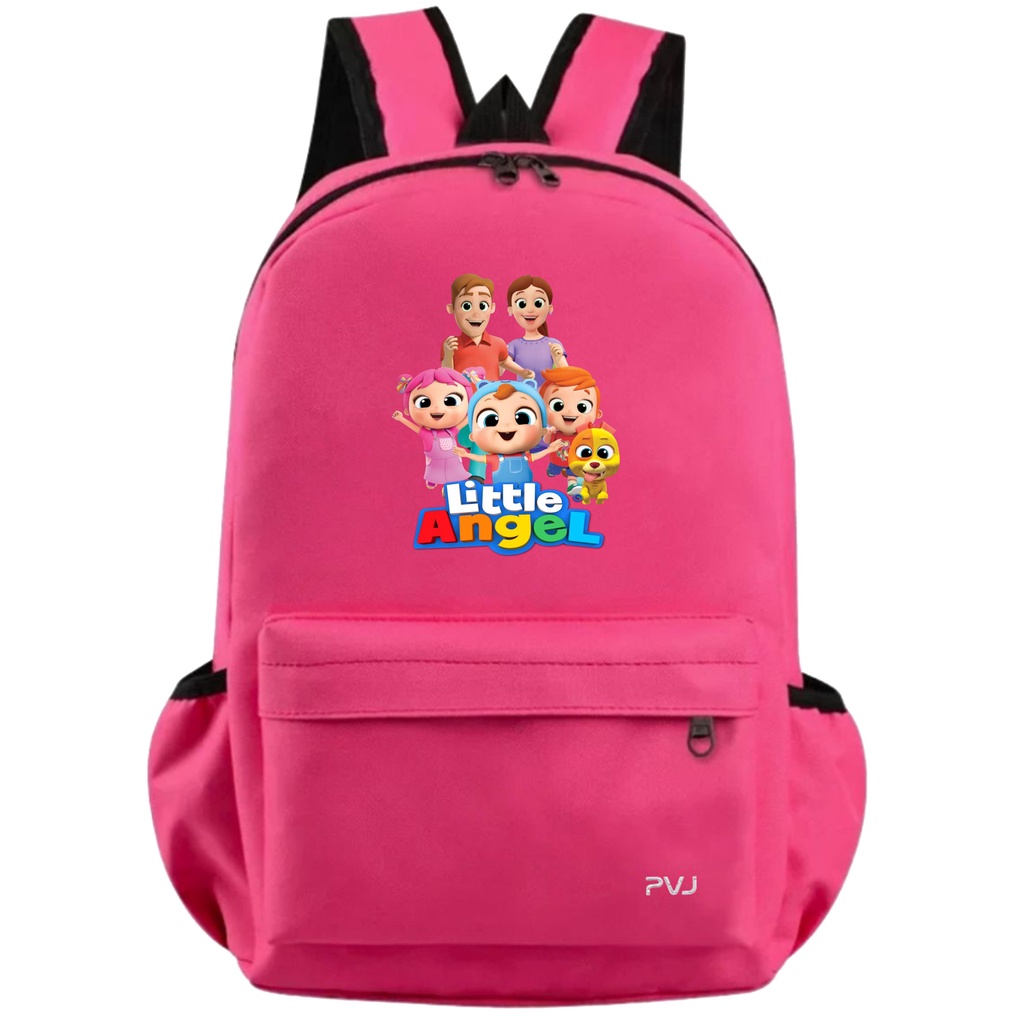 PVJ - Tas Ransel Anak Sekolah Dasar Motif Kartun Little Anggel