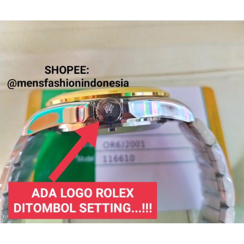 (SUPER PREMIUM) JAM TANGAN ROLEX AUTOMATIC OTOMATIS JAM ROLEX PRIA