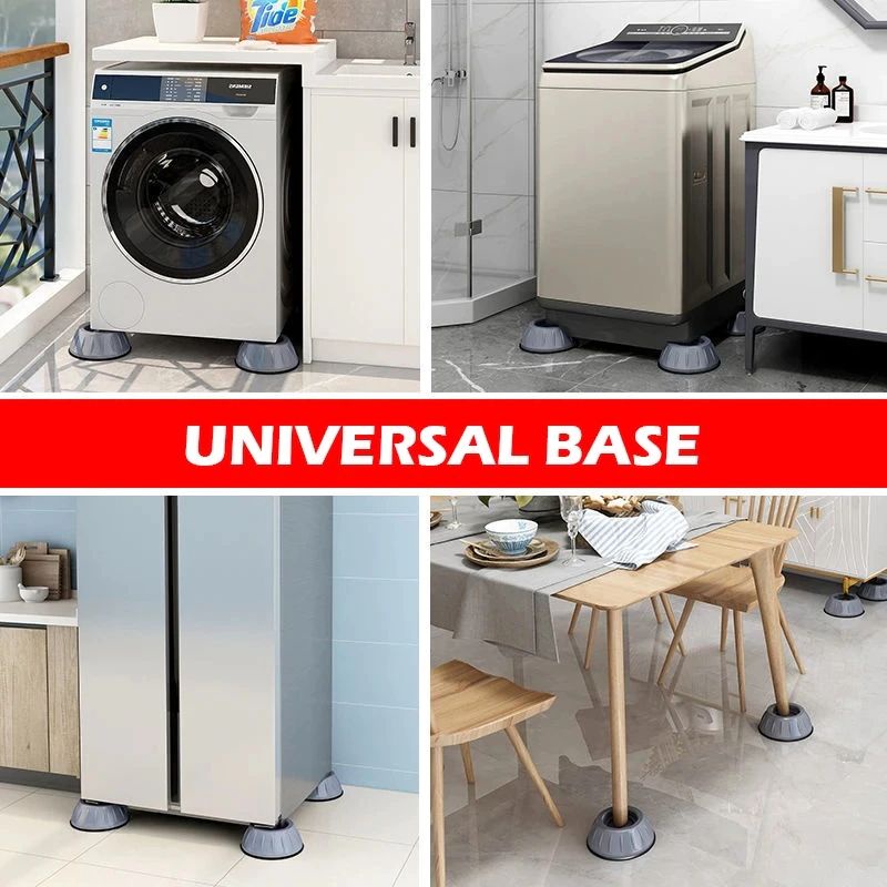 Alas Kaki Mesin Cuci Anti Getar Slip 4 PCS Tatakan Penyangga Washing Murah