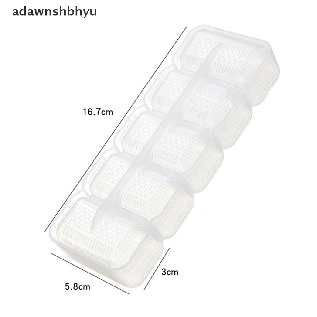 Adawnshbhyu 5roll Sushi Maker Cetakan Sushi Japan Nigiri Sushi Mold Rice Ball Bento Tools ID