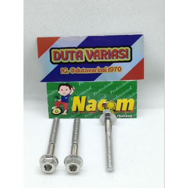 Baut 2Kunci Drat 10*5 cm {M6*50