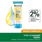 Garnier Bright Complete 3 in 1 Anti Acne Face Wash 100Ml