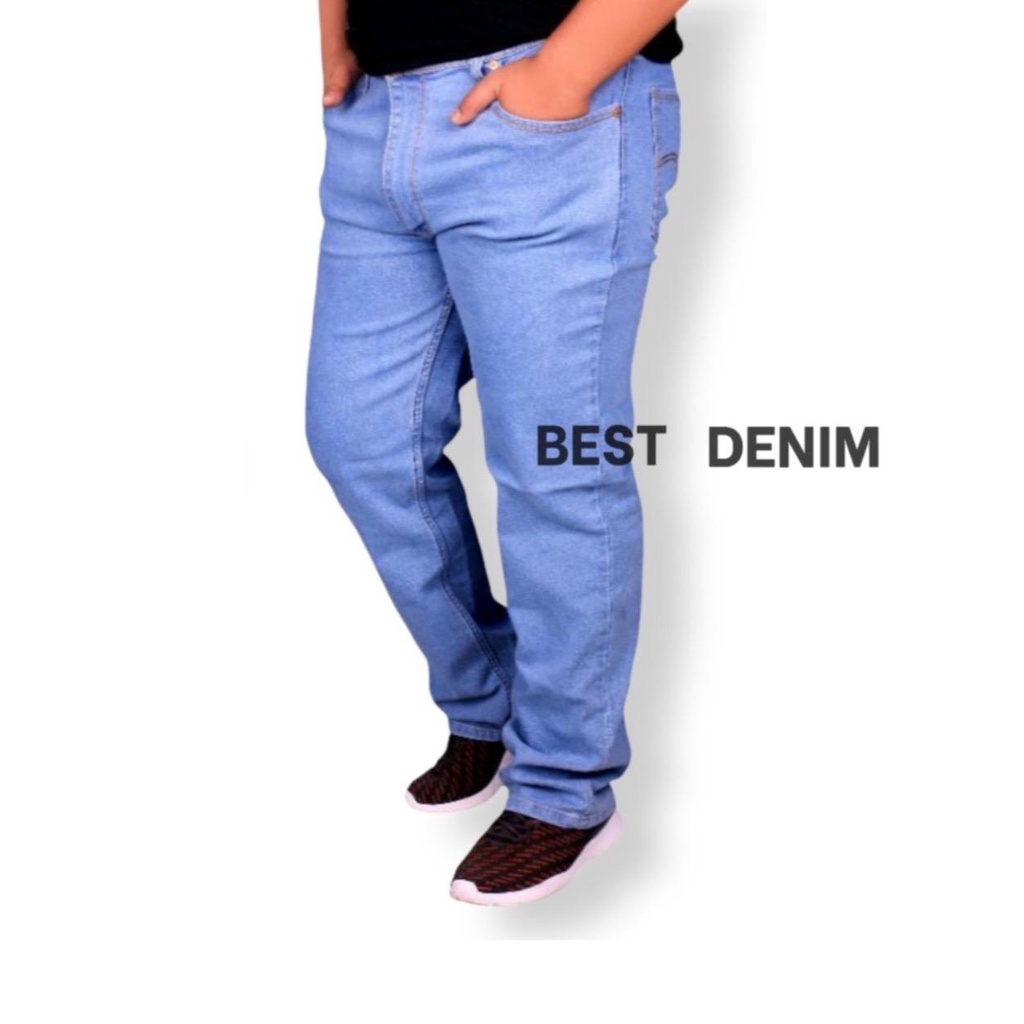 Celana Jeans Pria Panjang SUPER JUMBO Slimfit Skinny Pensil