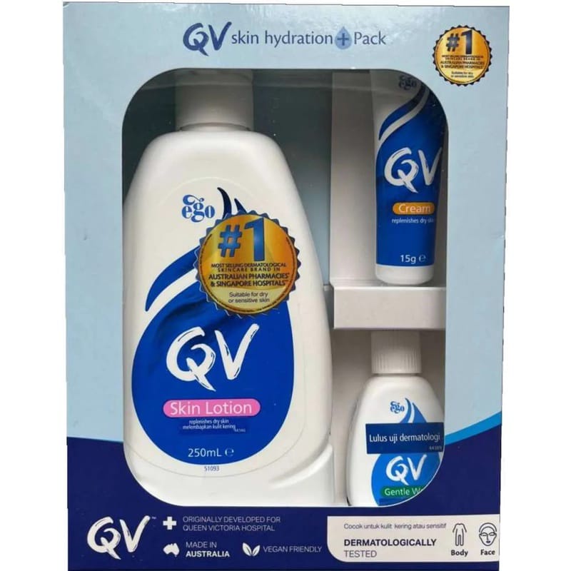 QV Skin Lotion 250ml Skin Hydration + Pack