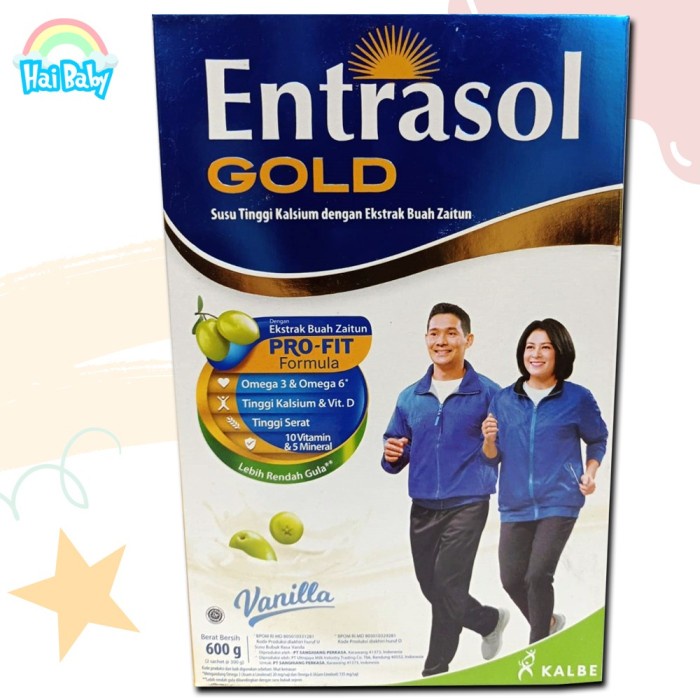 

[NEW] ENTRASOL GOLD VANILLA 600gr