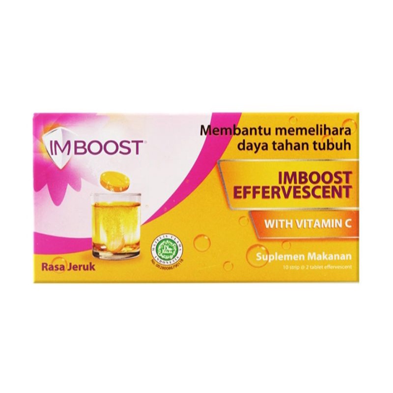 Imboost Effervescent Sachet isi 2 Butir