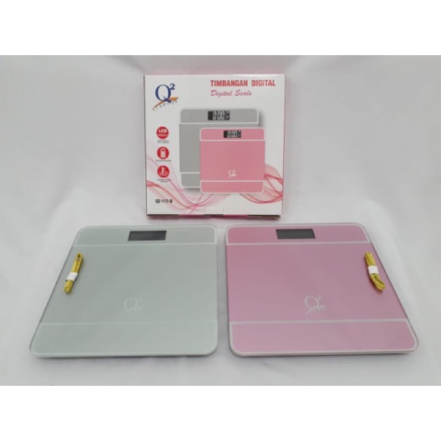 Timbangan badan digital uk 28x28cm/ akurat / body scale karakter kartun 117