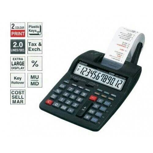 Kassa Casio Kalkulator Printer / Portable Printer / Mesin Kasir Portable