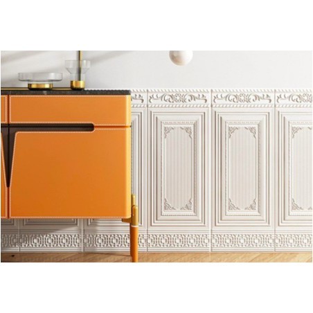 Wallpaper 3D FOAM / Wallfoam Dinding 3D Motif Pintu Polos