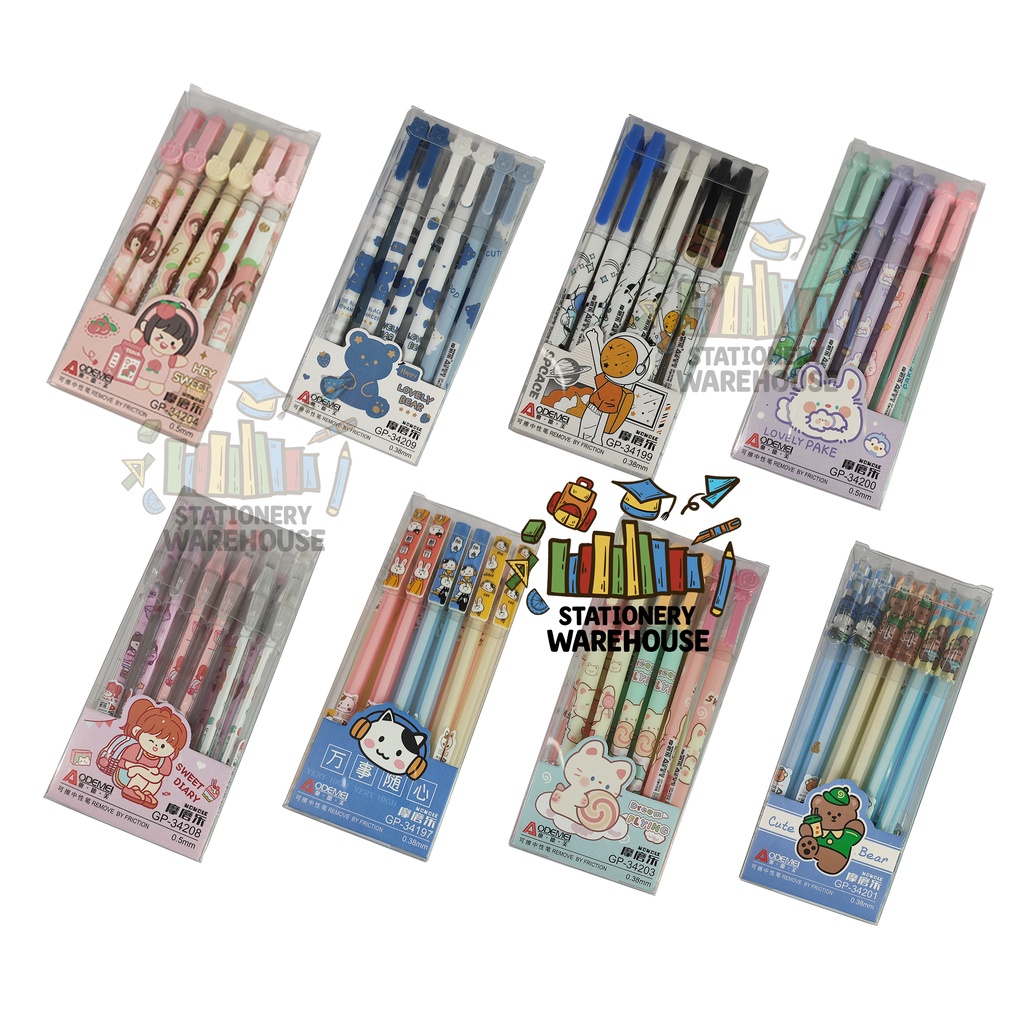 

Erasable Gel Pen ODEMEI Pulpen Bisa Dihapus 0.38 mm 0.5 mm Pulpen Viral