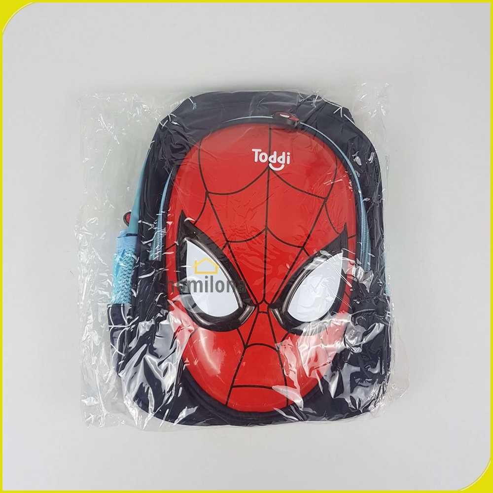 Toddi Tas Ransel Sekolah Anak Backpack Model Spiderman - 1801