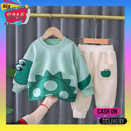 Baju Setelan One Set Anak Bayi Laki Laki Danesh 1 2 Tahun 0 6 Bulan 6 12 Bulan Stelan Anak Bayi Laki