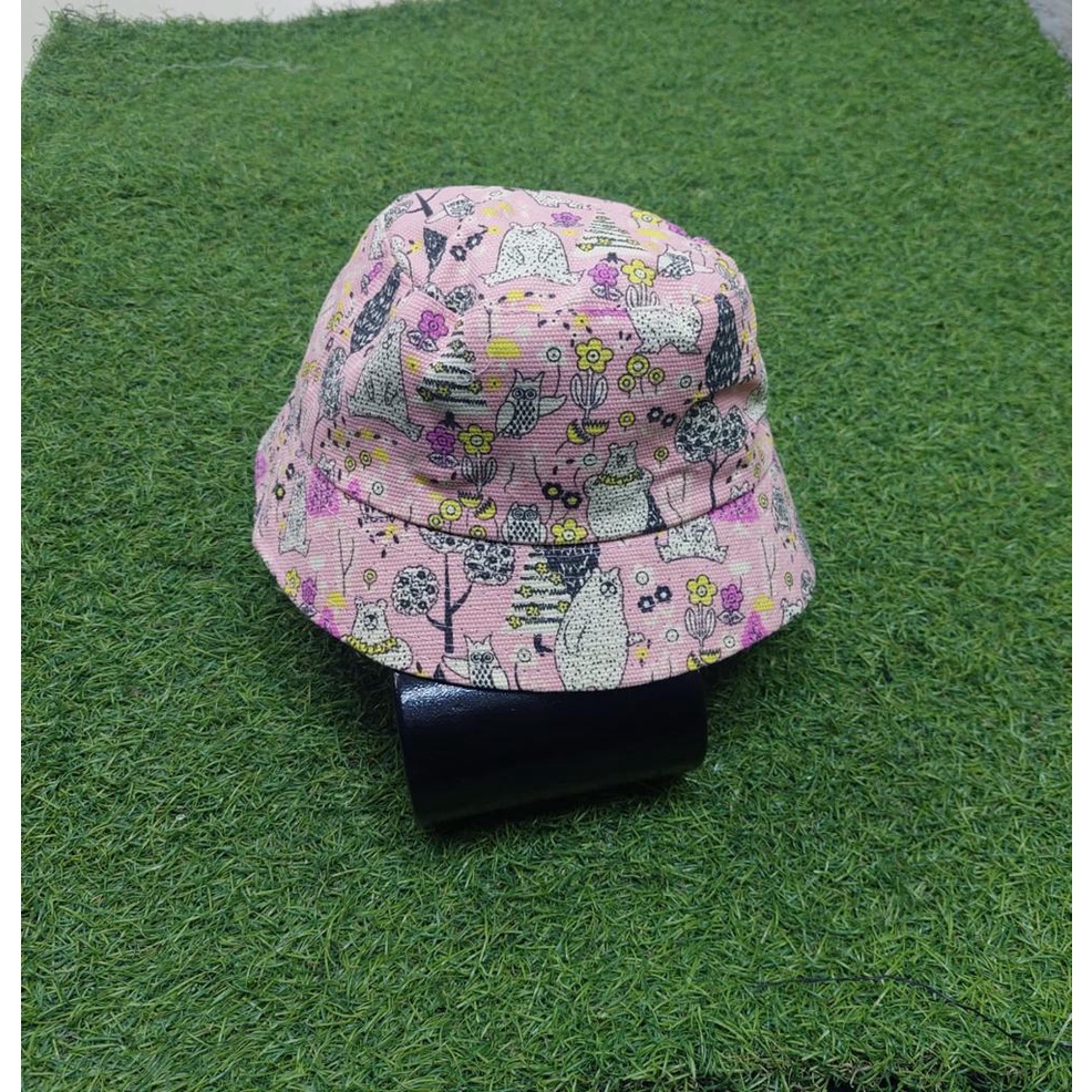 Topi bucket sablon / Topi Bucket Sablon kelapa Panta