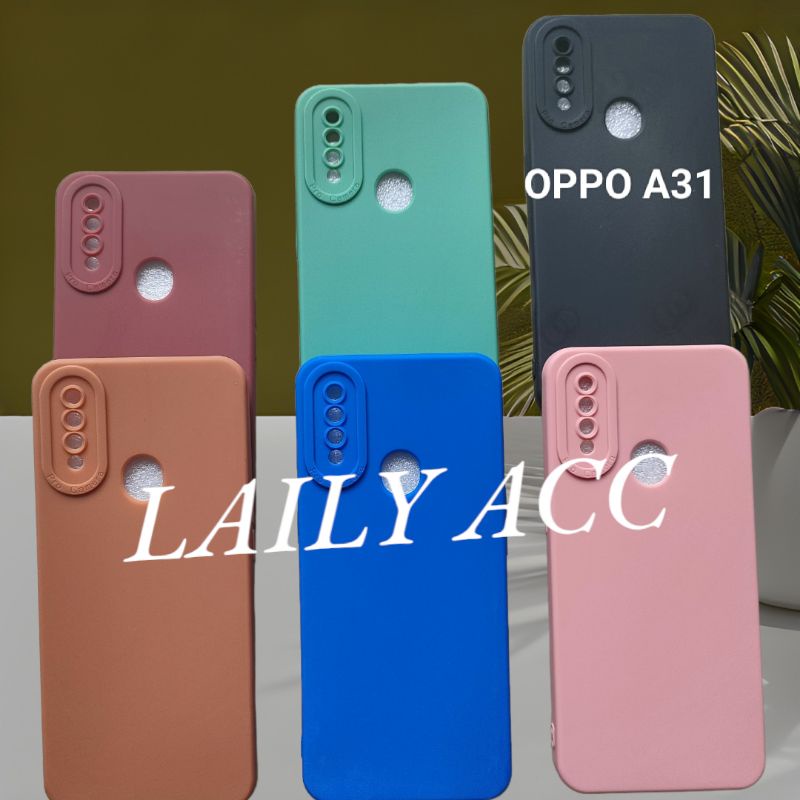 Softcase Macaron Pro Camera OPPO A31
