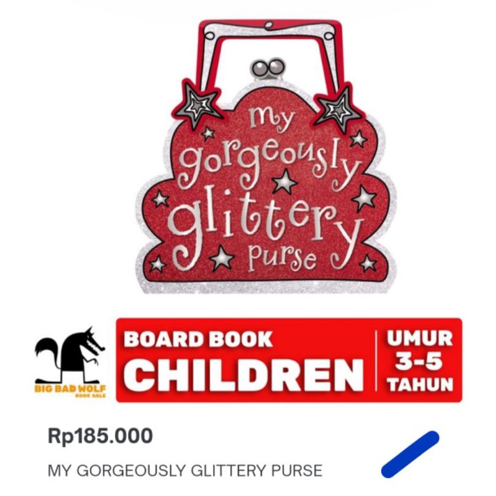 BBW Board Book My Gorgeously Glittery Purse