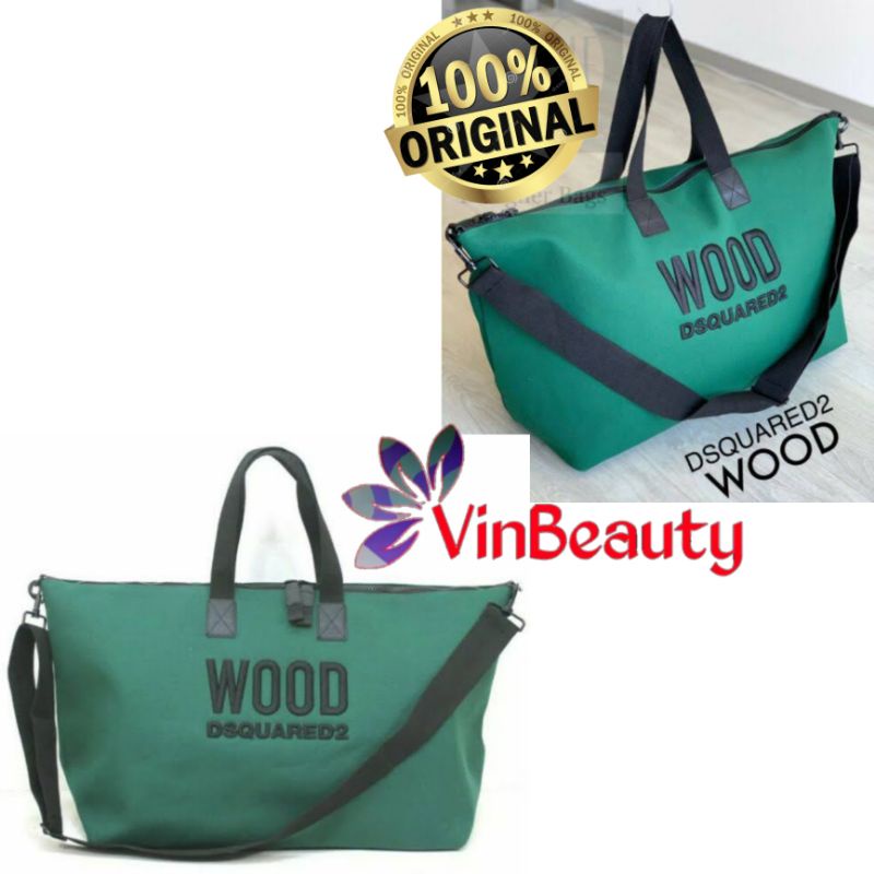 ORIGINAL GREEN WOOD MEN SPORTBAG / WEEKEND BAG / TRAVEL BAG / TAS GYM