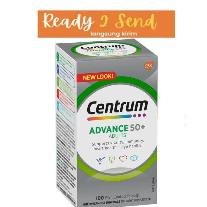 Centrum Advance 50+ 100 Tablet