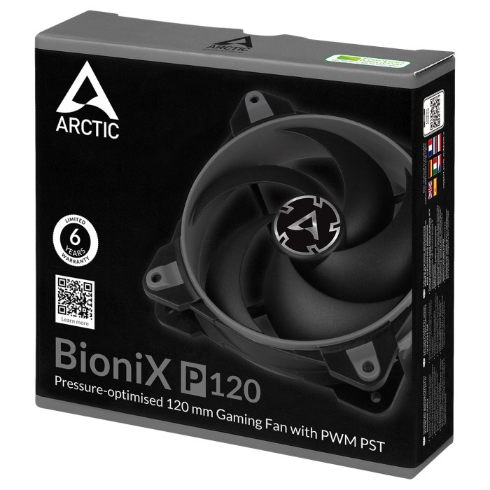 ARCTIC BIONIX P120 SINGLE FAN - WHITE