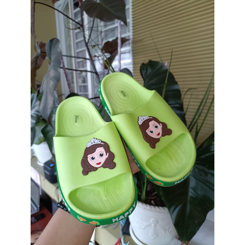 Sandal Selop Anak perempuan  BTS21 &amp; SOPIA 2208-A3 / 2222-1 (24-35) /Sandal import anak trandy &amp; termurah