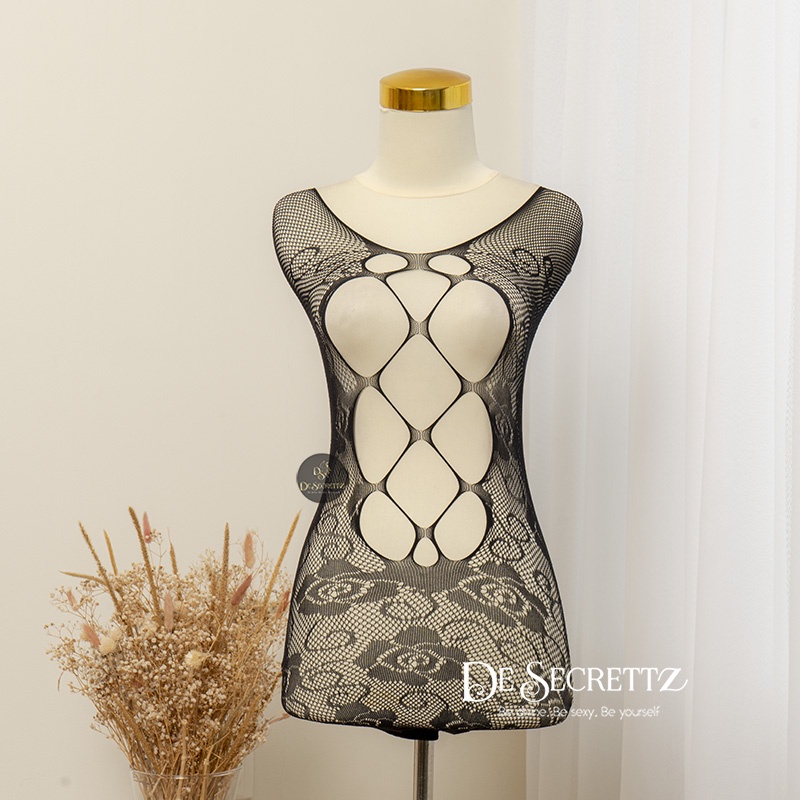 DeSecrettz BRIELLA Body Stocking Sexy Lingerie #BS002, Baju Tidur Wanita Dewasa Sexy, Baju Tidur Sexy, Baju Haram Sexy, Baju Dinas Depan Suami, Baju Tidur Wanita Sexy