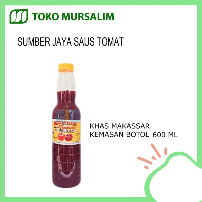 

Sumber Jaya Saos Tomat Khas Makassar Botol 600ml