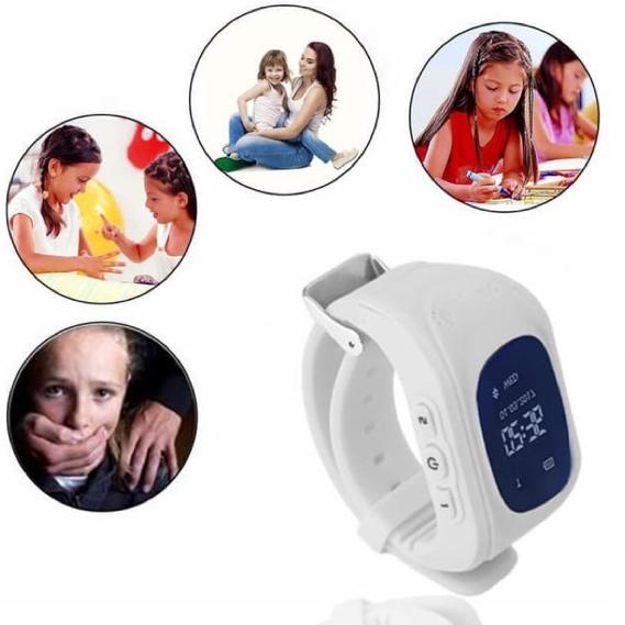 TRXR7d7C lacak Smartwatch Q50 GPS Tracker Kids Jam Tangan GPS lbs Anak dewasa