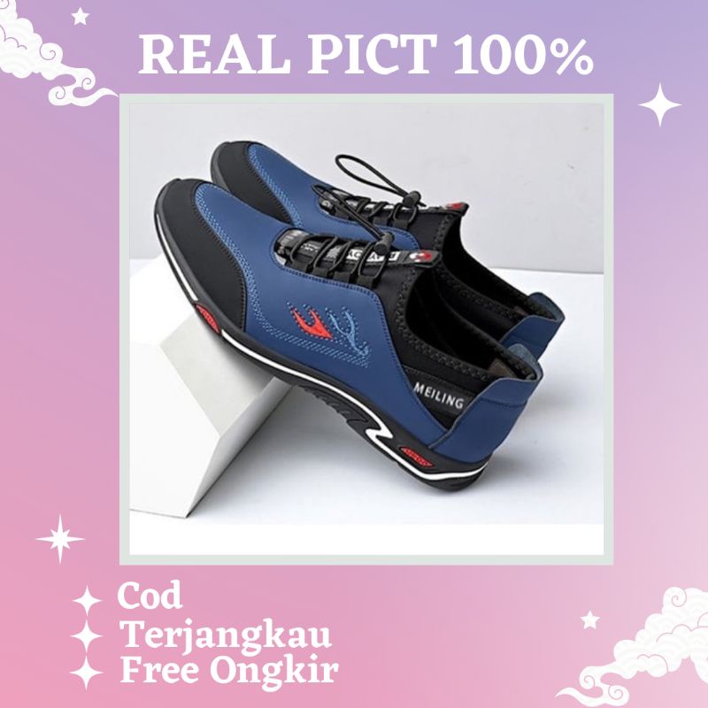 Sepatu Kantor Pria Kasual Pantofel