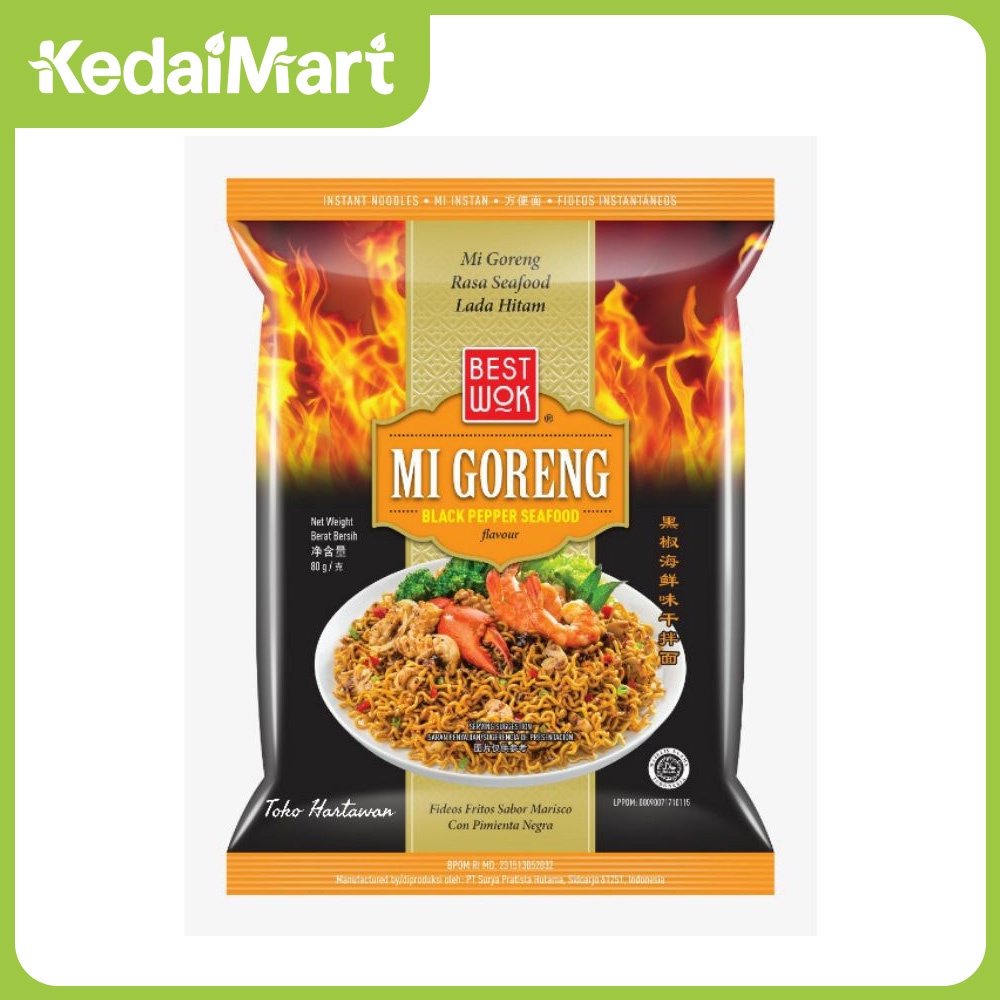 

Best Wok Mie Goreng Black Pepper Seafood 80 Gram