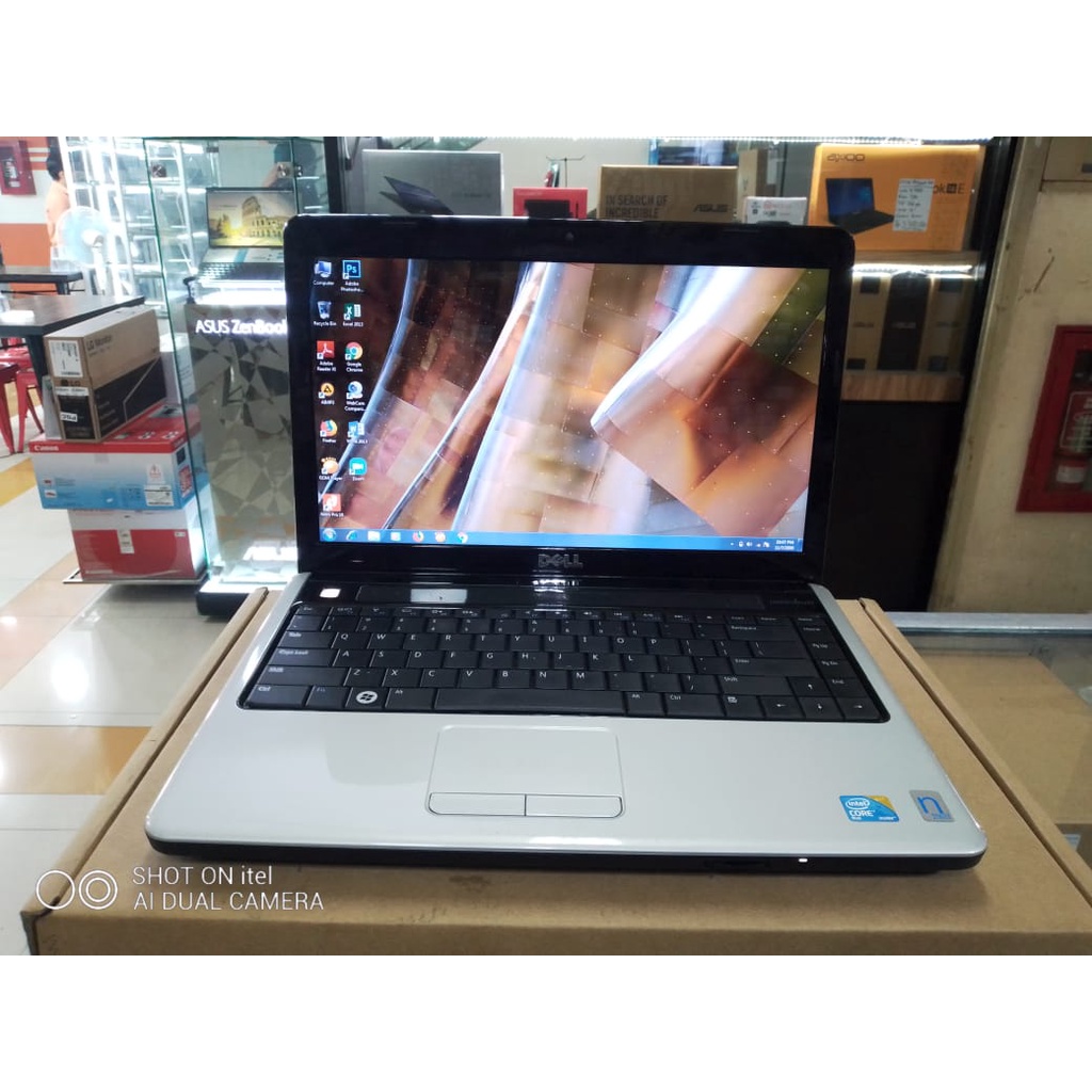 LAPTOP LEPTOP DELL RAM 4GB SSD 128 GB 14 INC SIAP PAKAI 1 JUTAAN RAM 4GB/500GB