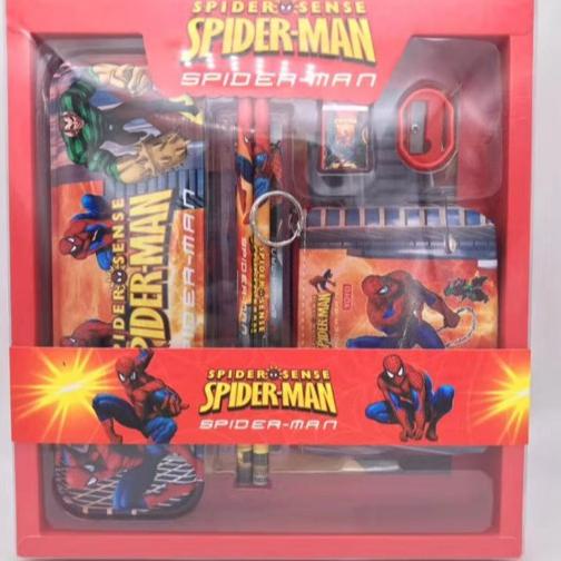 

(B8)I♥☞) STUDY SET STATIONERY SET ALAT TULIS SEKOLAH ATK KARAKTER UNICORN/SPIDERMAN/LITTLE PONY/FROZEN 8033A premium