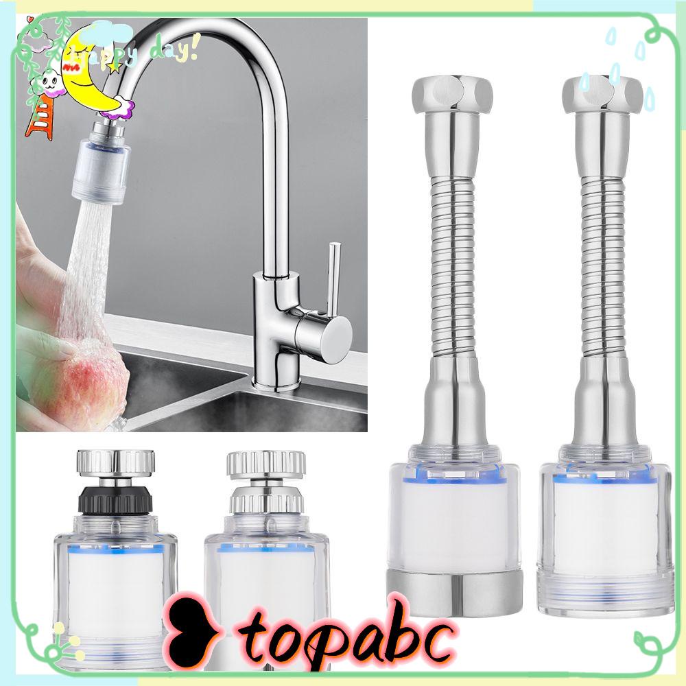 Tap Putar Atas Konektor Peralatan Dapur Filter Diffuser Sprayer Tap Head