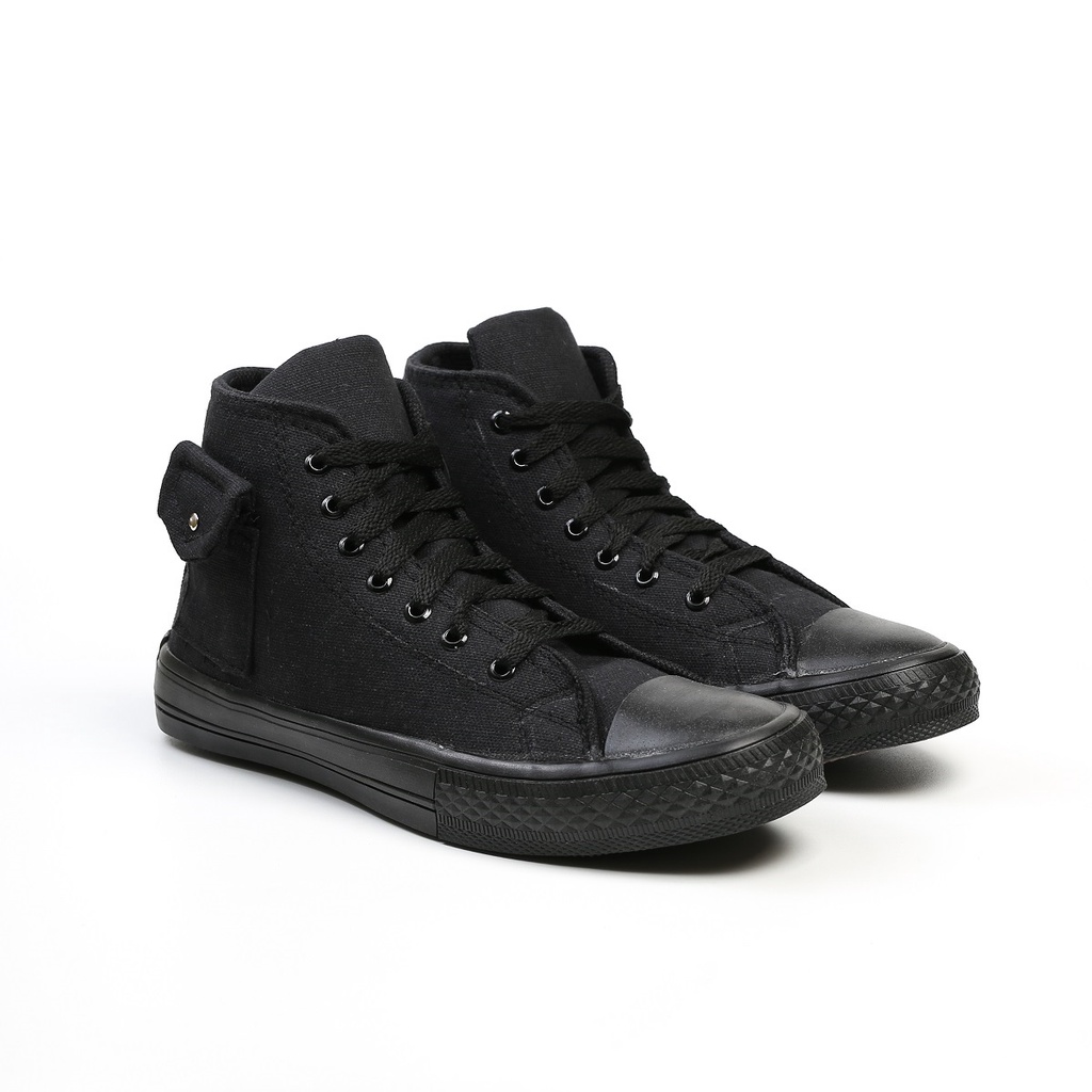 Sepatu Allstar Tinggi / Sepatu Onarstreet Chuck Taylor Classic High / Sepatu sekolah hitam putih murah