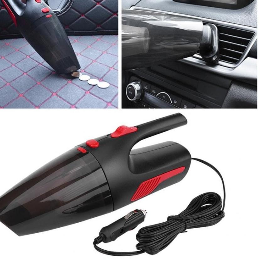 Penjualan Terlaris Vacuum Vacum cleaner mobil Portable Penyedot Debu Mobil 12V 120W - Hitam