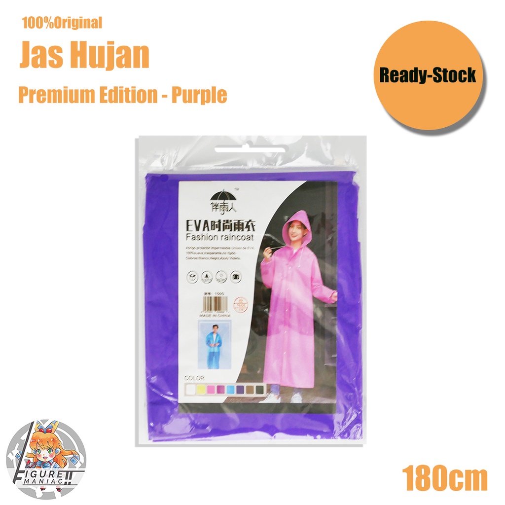 Jas Hujan - Eva Premium Grade A Colourful Edition Import