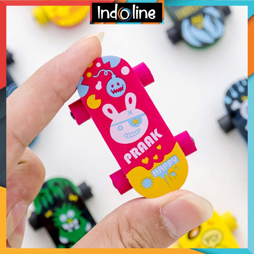 

✔️ Penghapus Pensil Sekolah Karakter Skateboard Import COD