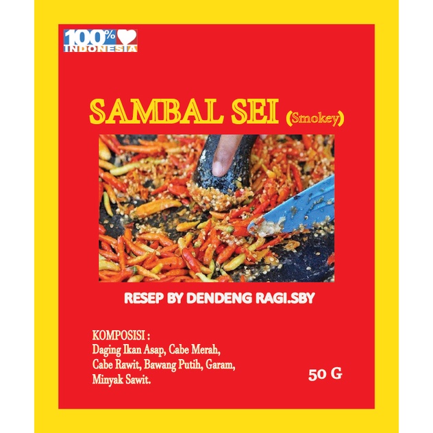 

5.5 SALE SAMBAL SEI (SMOKEY TUNA)