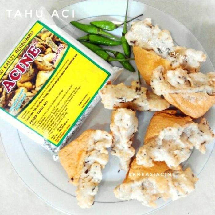 

jb Acine Tepung Kanji Jumbo instan sehat non msg untuk tahu Aci/ cilok
