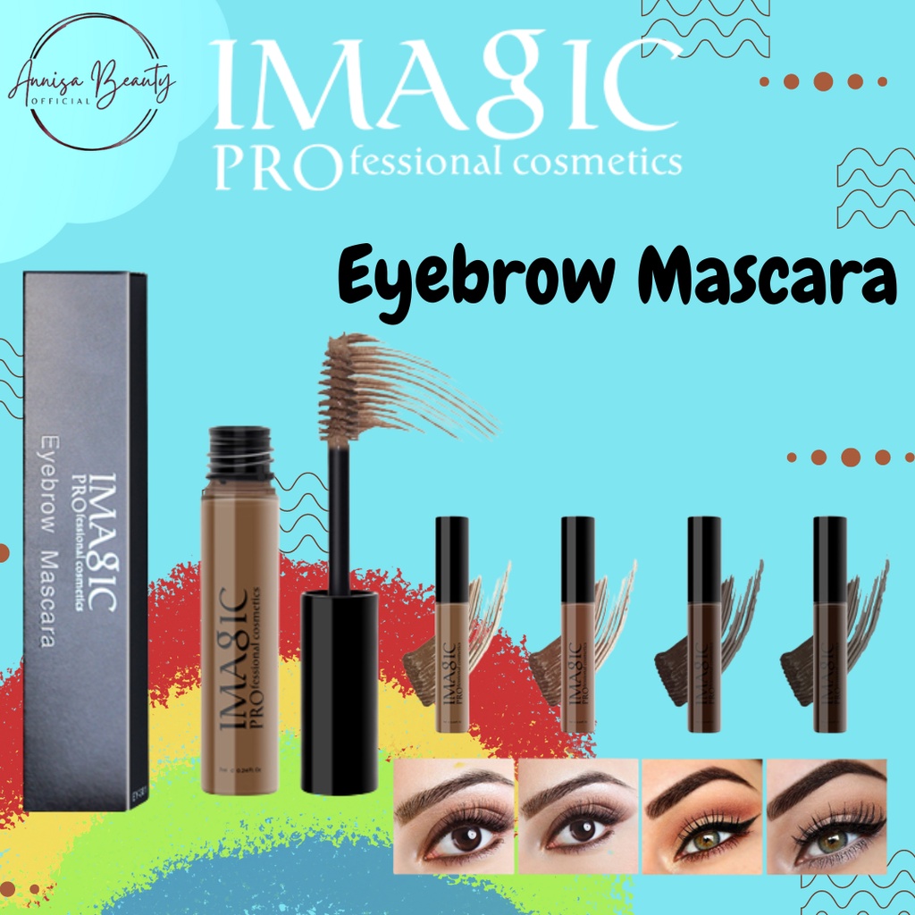 [ 100 % ] [ ORIGINAL ] [ READY ] [HARGA PROMO ] IMAGIC Eyebrow Mascara EY301 Mascara Alis Waterproof &amp; Long Lasting