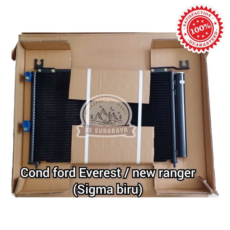 Kondensor Ford Ranger Plus Drier New Ranger Ac Mobil Hitam